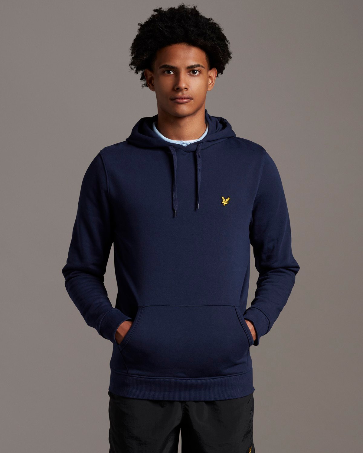 Navy pullover sales hoodie