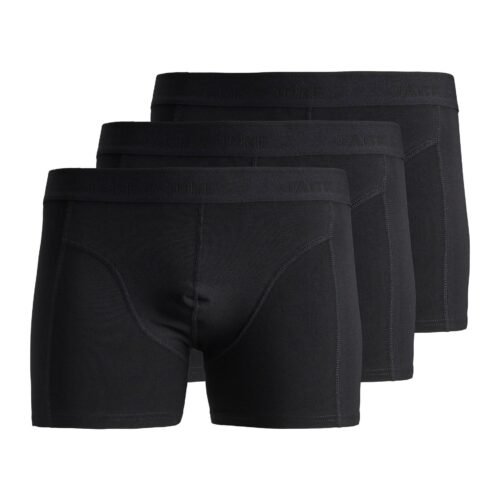 Jack & Jones Trunks 3 Pack Black