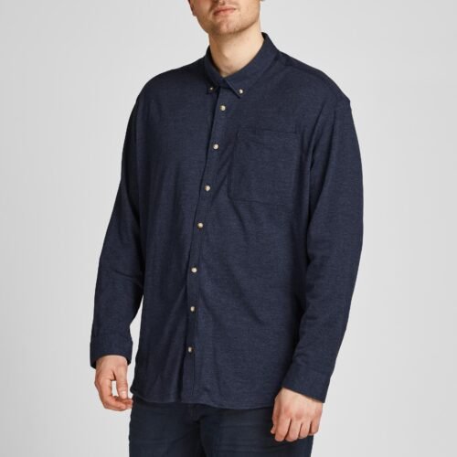 Jack & Jones Pique Melange Shirt 3XL-5XL