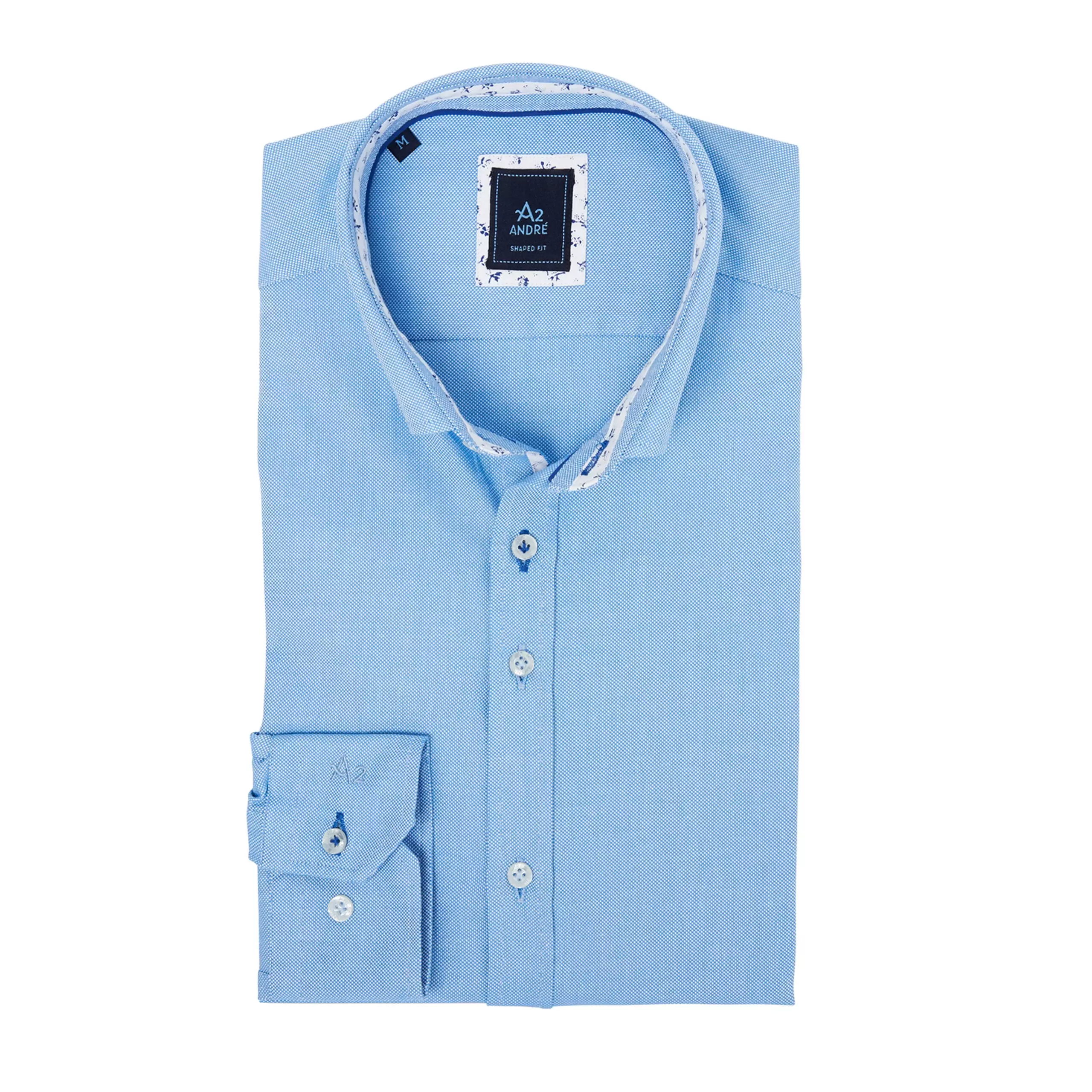 Andre Dover Mid Blue Long Sleeve Shirt