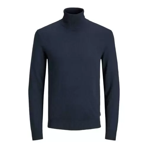 Jack & Jones Rollneck Knitted Pullover Navy