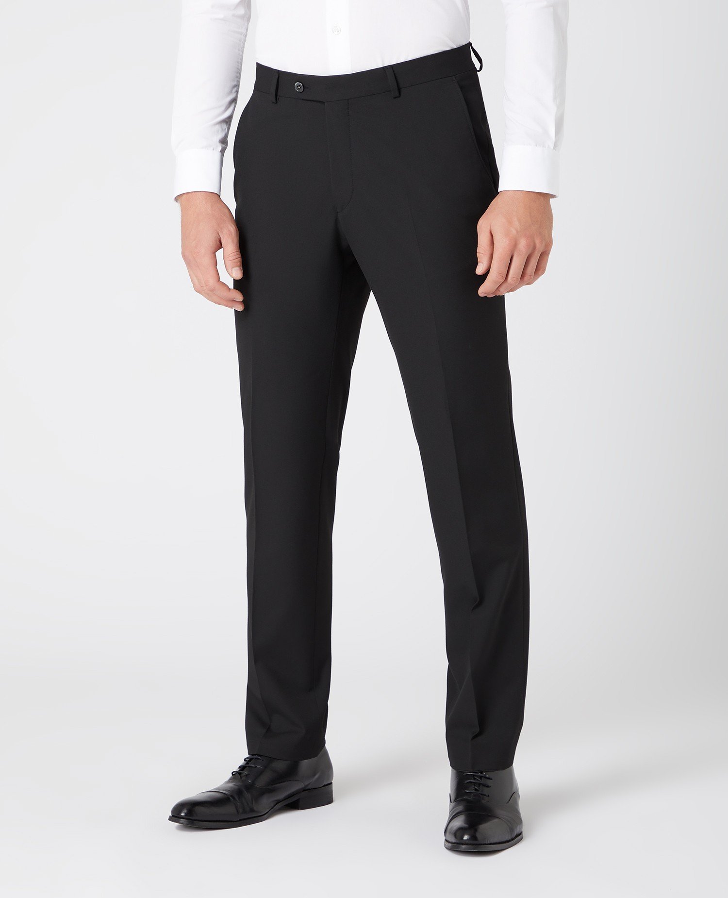 Remus Uomo Palucci Mix & Match Tapered Trouser Black - Pauls Menswear