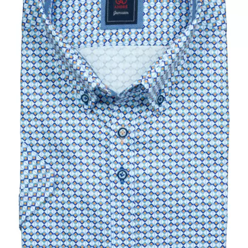 Andre Erne Short Sleeve Shirt Coral