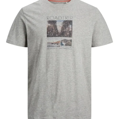 Produkt Owen Tee Light Grey Melange