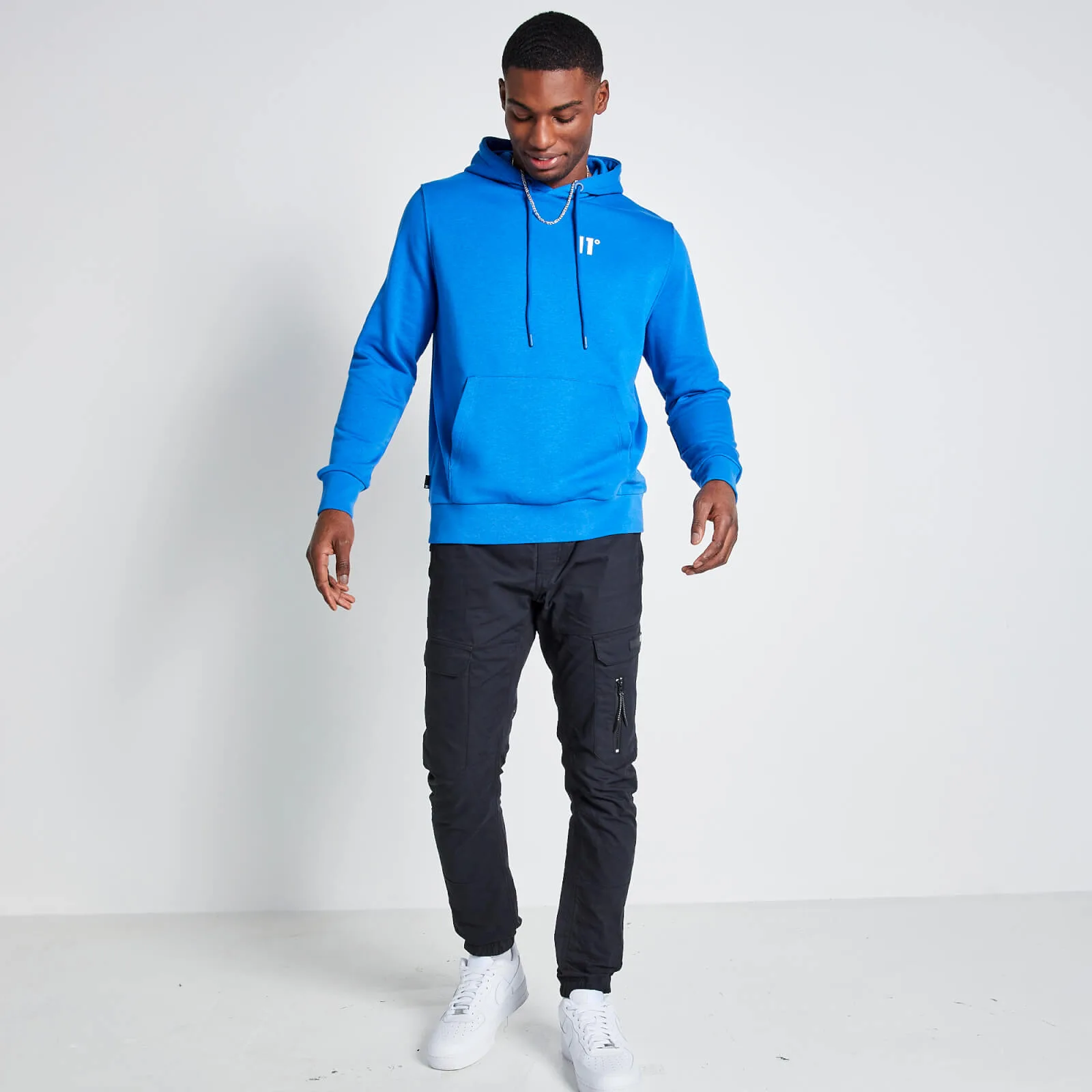 11 degrees blue shop hoodie