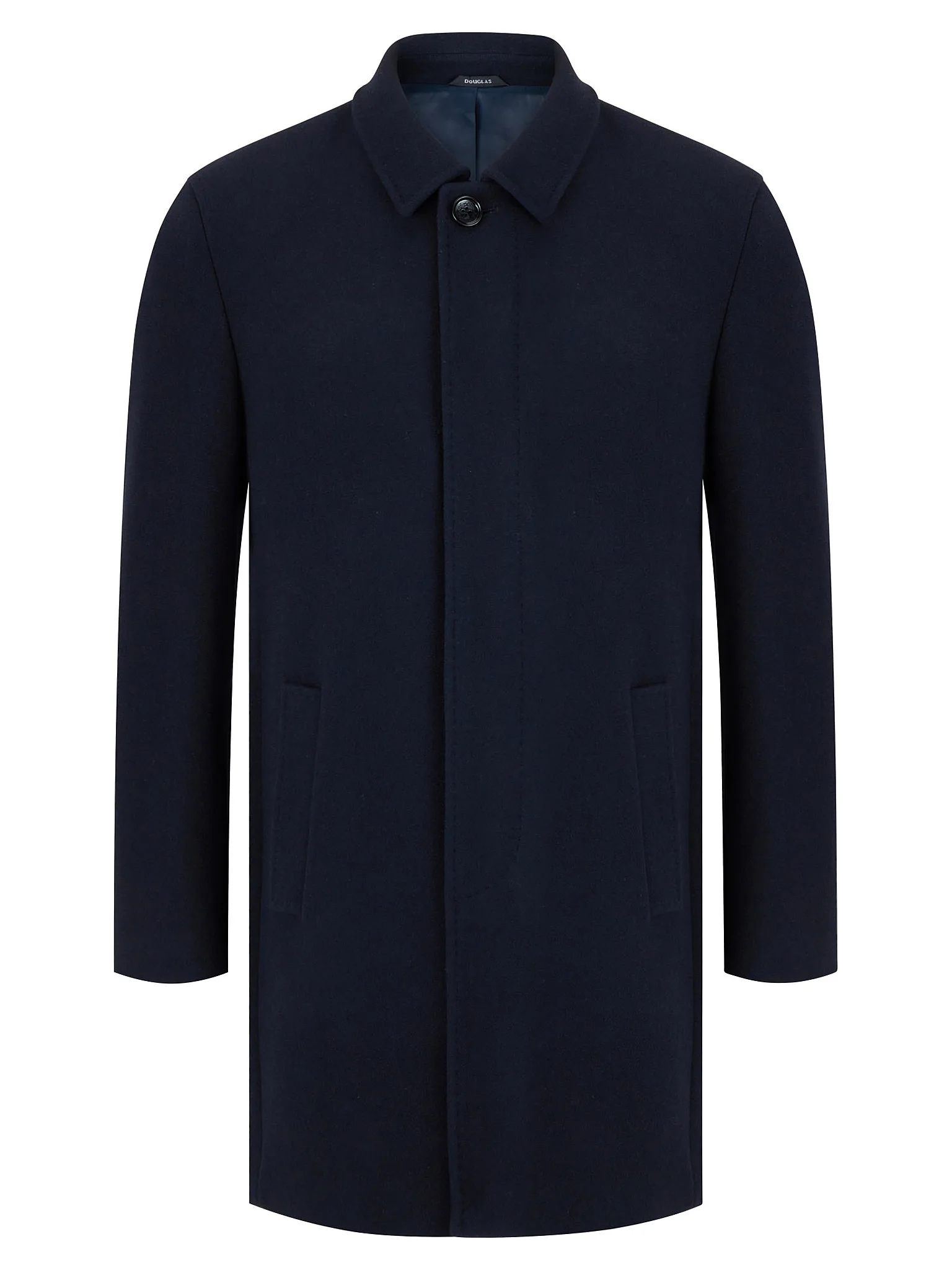 Navy tailored sales coat